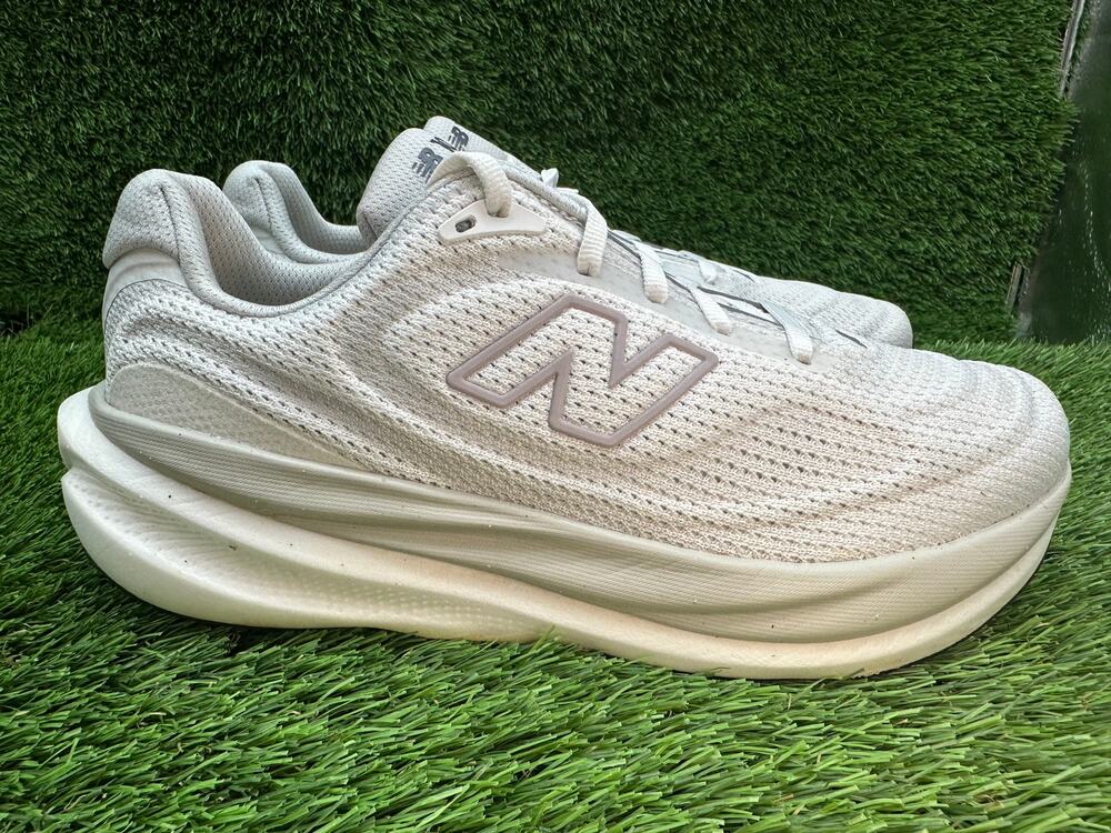 New Balance 1080v15 W10809DL Athletic Sneaker Womens 8 White Mesh Sports Running